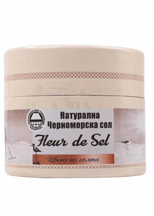 Натурална черноморска сол Цвете на солта / Fleur de Sel, 200 г