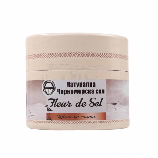 Натурална черноморска сол Цвете на солта / Fleur de Sel, 200 г