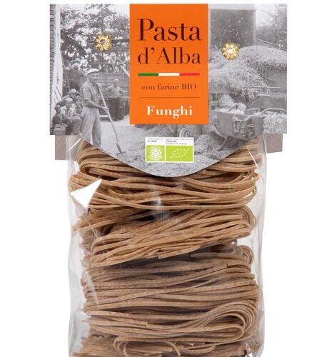 Био Талиолони с гъби, Pasta d'Alba, 250 г, паста