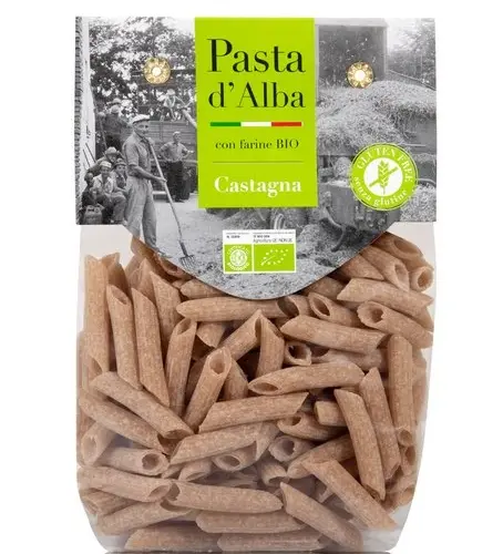 Био пене от пълнозърнест ориз и кестени, без глутен, Pasta d'Alba