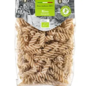 Био Фусили от пълнозърнест ориз, без глутен, Pasta d'Alba, 250 г