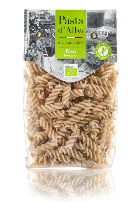 Био Фусили от пълнозърнест ориз, без глутен, Pasta d'Alba, 250 г
