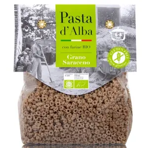 Био Звездички от елда, без глутен, Pasta d'Alba, 250 г, паста