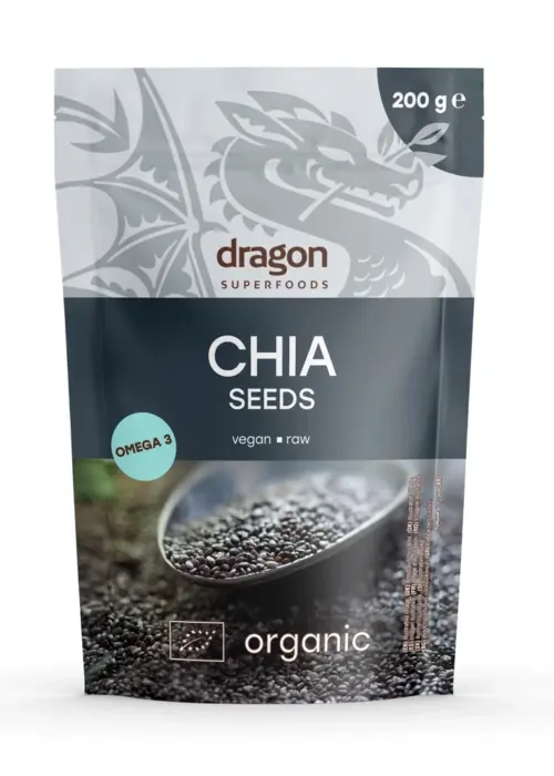 Био Чиа семена, Dragon Superfoods, 200 г