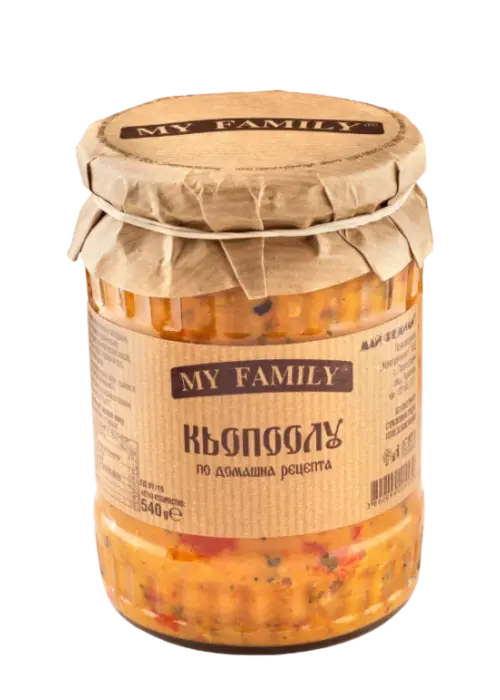 Кьопоолу, по домашна рецепта, My Family, 540 g