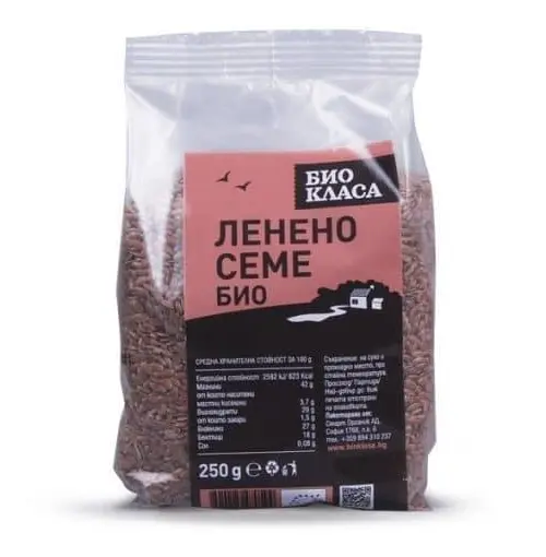 Био Ленено семе, Био Класа, 250 г