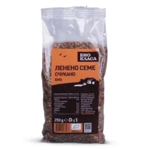 Био Ленено семе, счукано, Био Класа, 250 г