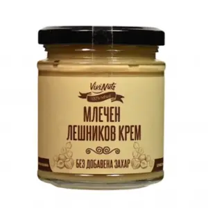 Млечен лешников крем, 200 г, VikiNuts