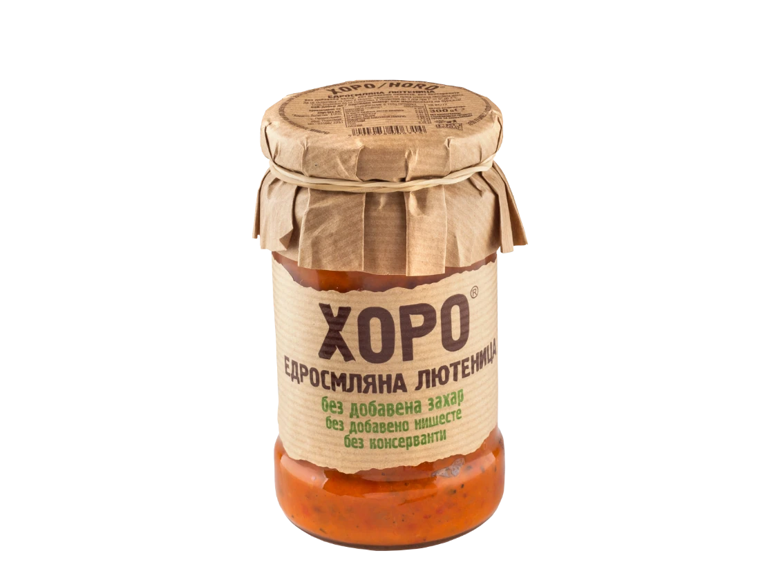 Едросмляна лютеница, без добавена захар, ХОРО, 300 г