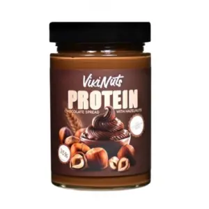 Протеинов течен шоколад с лепници, 330 г, VikiNuts