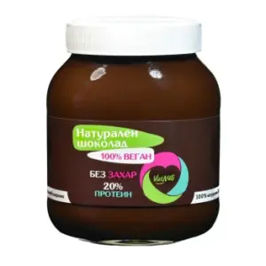 Течен натурален шоколад, без захар, 750 г, VikiNuts