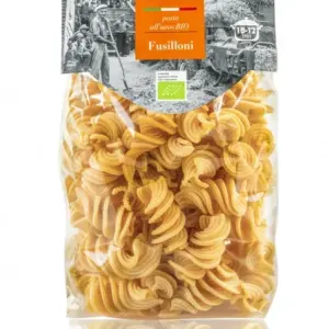 Био Фузилони, Pasta d'Alba, 250 г, италианска паста, макарони