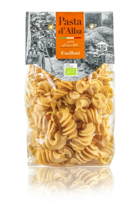 Био Фузилони, Pasta d'Alba, 250 г, италианска паста, макарони