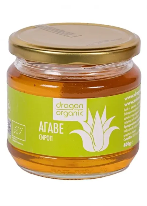 Био Сироп от агаве, Dragon Superfoods, 400 г, естествен подсладител