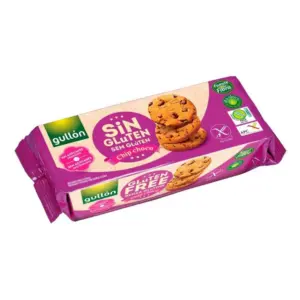 Бисквити с тъмен шоколад, Chip choco, без захар, без глутен, Gullon, 125 г