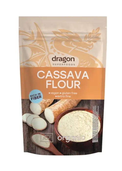 Био Брашно от касава, Dragon Superfoods, 200 г