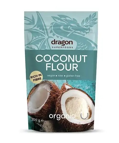 Био Кокосово брашно, Dragon Superfoods, 200 г