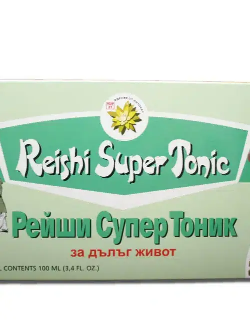 Рейши Супер Тоник за дълъг живот, ТНТ 21, флакони, 10 х 10 мл, женшен, адаптоген, антиоксидант, тонус, имуностимулант, имуностимулатор