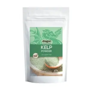 Био Келп на прах, Dragon Superfoods, 100 г, морски водорасли, суперхрани, йод, шитовидна жлеза