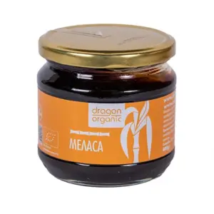 Био Меласа от захарна тръстика, Dragon Superfoods, 400 г, естествен подсладител
