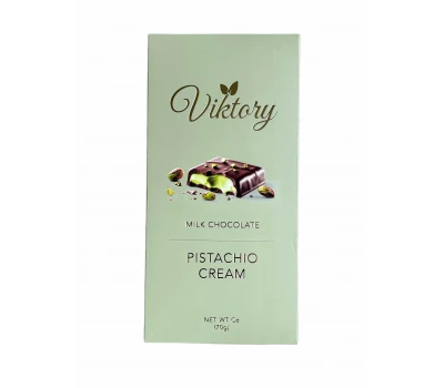 Млечен шоколад с крем от шамфъстък, Viktory