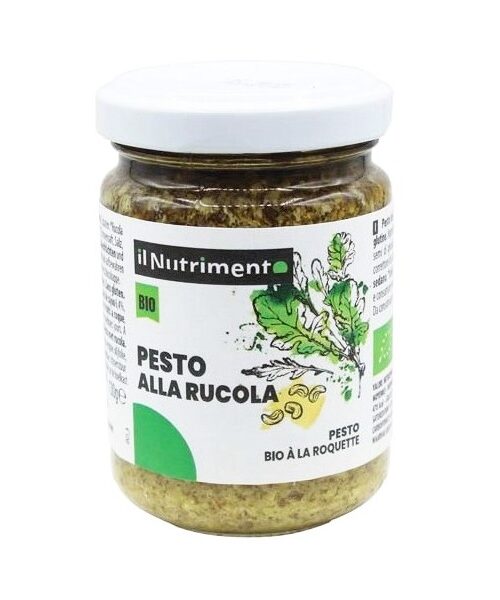 Био Песто с рукола, Il Nutrimento, 130 г