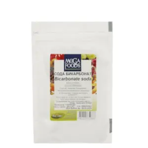 Сода бикарбонат (без глутен, без алуминий), Mega Foods, 200 г