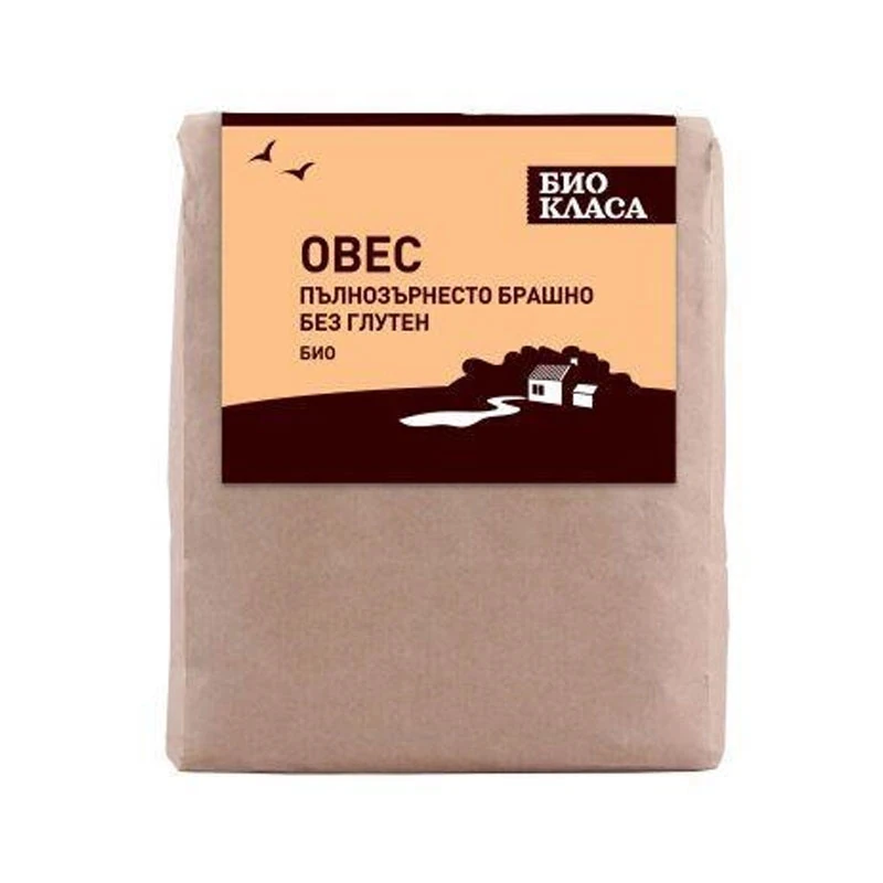 Овесено брашно, без глутен, Био Класа, 500 г